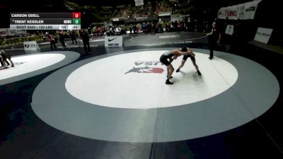 120 lbs Champ. Rd Of 16 - Trent Kessler, Mad Dawg Wrestling Club vs Carson Odell