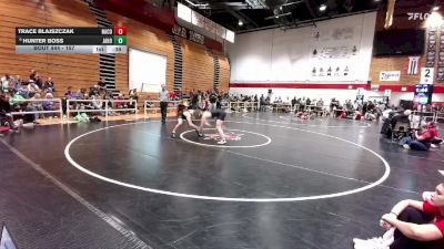 157 lbs Cons. Round 4 - Hunter Boss, Jackson Hole vs Trace Blajszczak, Natrona County