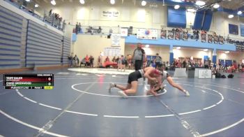 144 lbs Cons. Round 3 - Chase Greenwood, Idaho Falls vs Tripp Bauer, South Fremont