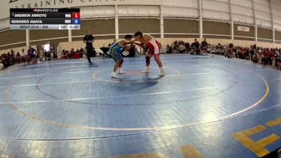 285 lbs Quarters - Andrew Arroyo, Wright Wrestling Academy vs Gerardo Anaya, Matador Wrestling Club