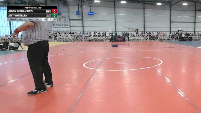 96 lbs Round 5 - 3:00pm Friday - Aiden Difransico, Rough House W.C., CA vs Jett Whiteley, Select