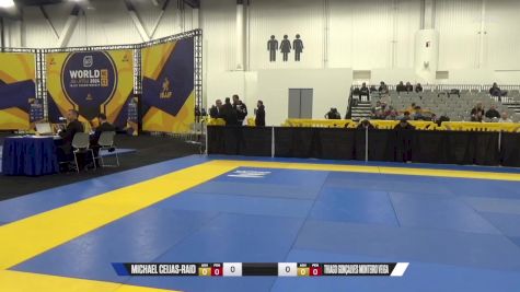 Thiago Gonçalves Monteiro Veiga vs Michael Ceijas-Raid 2024 World IBJJF Jiu-Jitsu No-Gi Championship