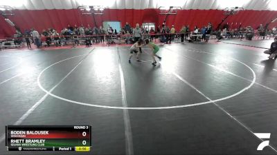 78-85 lbs Round 3 - Boden Balousek, Wisconsin vs Rhett Bramley, Iguana Wrestling Club