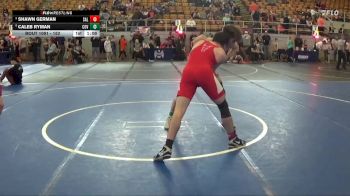 152 lbs 3rd Place Match - Shawn German, Salem vs Caleb Ryman, Covington