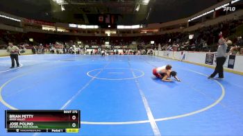 144 lbs Cons. Round 3 - Jose Polino, Somerton High School vs Brian Petty, River Valley