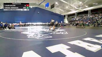 215 lbs Cons. Round 1 - Miguel Torrealba, Blue Valley Northwest vs Caleb Hollins, Gardner Edgerton