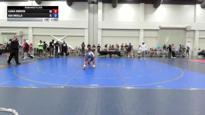 157 lbs Cons. Round 2 - Luka Heron, GA vs Kai Molla, FL