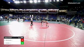 126 lbs Consi Of 16 #1 - Anthony Borbone, Pinkerton Academy vs Jacob Kulick, Alvirne