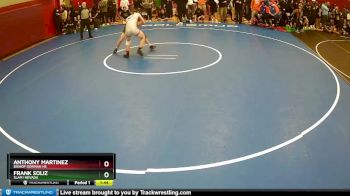 120 lbs Champ. Round 2 - Frank Soliz, SLAM! NEVADA vs Anthony Martinez, Bishop Gorman HS