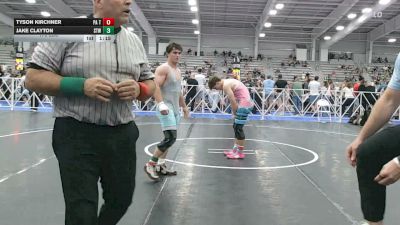 170 lbs Rr Rnd 2 - Tyson Kirchner, PA Tide - HSB vs Jake Clayton, Shore Thing Surf - HSB