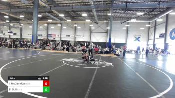 74 lbs Round Of 16 - Isaac McClendon, Roseburg Mat Club vs Burl Dull, Cats Wrestling Club