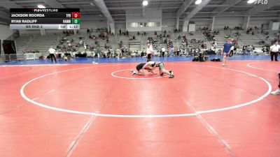 145 lbs Rr Rnd 3 - Jackson Roorda, Terps PitBull HS vs Ryan Radliff, Hammer Wrestling Club