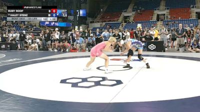 125 lbs Champ. Rd Of 32 - Ruby Roof, Iowa vs Haley Stenz, Michigan