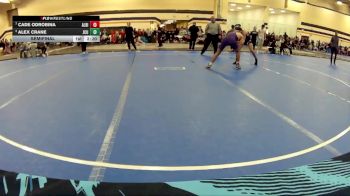 133 lbs Semifinal - Alex Crane, John Carroll University vs Cade Odrobina, Albion College