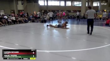 157 lbs Semifinal - Maciej Paszek, AuburnTakeDown Wrestling vs Cayden Richard, B.R.A.W.L