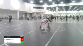 109 lbs Consi Of 16 #2 - Ryker Winward, Sanderson Wrestling Academy vs Brandon Valenzuela, Pounders WC
