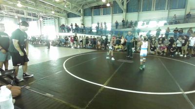 70 lbs Semifinal - Camiel Guizar, Powerline WC vs Noah Lagman, Savage House WC