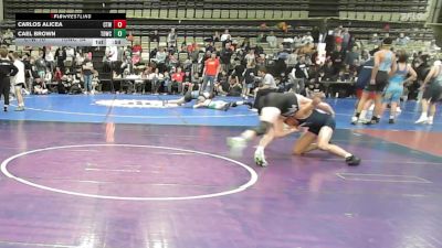 141 lbs Rr Rnd 2 - Carlos Alicea, CTWHALE Humpback - MSE vs Cael Brown, TDWC Maniacs - MSE