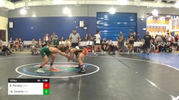 120 lbs Semifinal - Diego Peralta, Miami Elite vs Bryce Taranto, Venice
