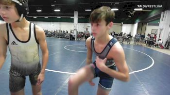 95 lbs Round Of 32 - Tanner Hunt, GA vs Maxton Stevens, WI