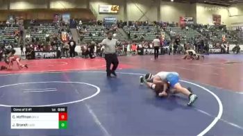 130 lbs Consi Of 8 #1 - Cody Hoffman, Orland Jr Trojans vs John Brandt, Legacy Nevada