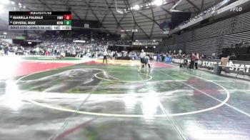 Girls 3A 145 lbs Champ. Round 1 - Isabella Falealii, Federal Way (Girls) vs Crystal Ruiz, Mount Vernon (Girls)