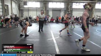 160 lbs Round 2 (8 Team) - Logan Mumy, East Coast Elite vs Devaughn Williams, Terps Xpress