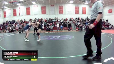 145 lbs Semifinal - Morgan Giebel, Rootstown vs Scarlet Grace, Perry (Massillon)