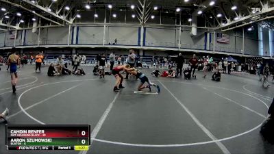 96 lbs Round 3 (4 Team) - Aaron Szumowski, Buxton vs Camdin Renfer, Mat Assassins Black