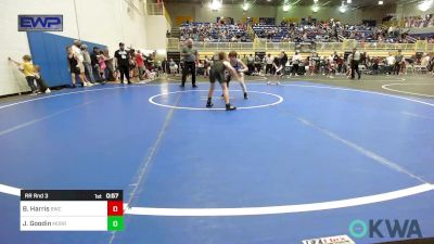 64 lbs Rr Rnd 3 - Brody Harris, Bartlesville Wrestling Club vs Jett Goodin, Morrison Takedown Club