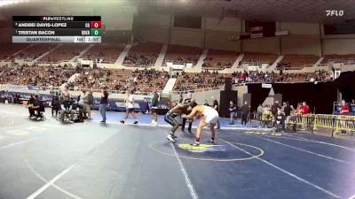 215-D2 Quarterfinal - Tristan Bacon, Raymond S. Kellis High School vs Andrei Davis-lopez, Cienega High School