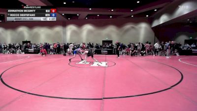 120 lbs Cons. Round 4 - Johnathon McGinty, New Jersey vs Rocco DeStefano, New York