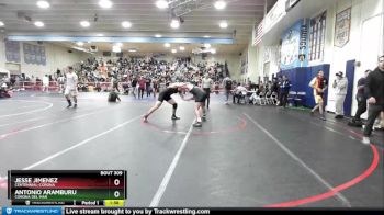 160 lbs Champ. Round 2 - Antonio Aramburu, Corona Del Mar vs Jesse Jimenez, Centennial-Corona