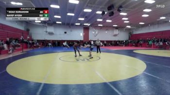126 lbs Cons. Round 3 - Noah Kuriakose, American vs Nayef Ayesh, Freedom