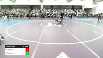 53-M lbs Quarterfinal - Maximus Steele, Marple Newtown vs Logan Galvez, Savage Wrestling Academy
