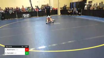 55 lbs Quarterfinal - LJ Bachmann, Council Rock vs Owen Swindell, Chestnut Ridge