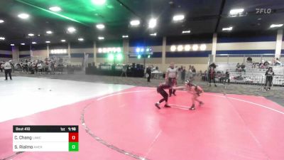 80 lbs Round Of 16 - Claire Chang, Lawc vs Samerica Rialmo, Americana Jiu Jitsu Collective