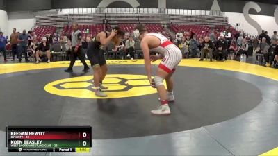 209 lbs Round 2 (8 Team) - Keegan Hewitt, Dynasty vs Koen Beasley, West Shore Wrestling Club