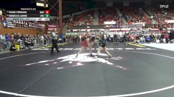 170 lbs Cons. Round 1 - Paige Ferrara, Burlington Hs vs Rebecca Lewis, LaCygne-Prairie View Hs