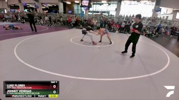140 lbs Semifinal - Johnny Venegas, El Paso Enforcers Wrestling Club vs Luke Flores, Katy Area Wrestling Club