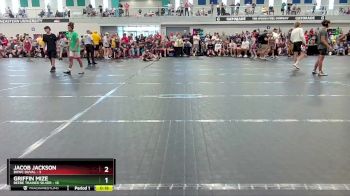126 lbs Round 2 (4 Team) - Jacob Jackson, BHWC Duval vs Griffin Mize, Beebe Trained Silver