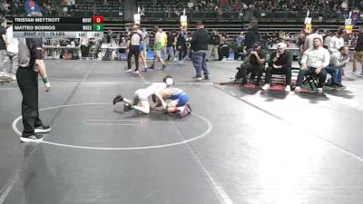 75 lbs Round Of 16 - Tristan Meytrott, Montville vs Matteo Bodrog, Wrecking Crew Wrestling Academy
