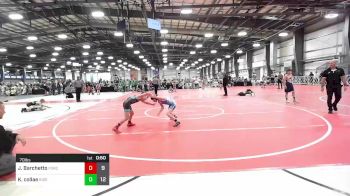 70 lbs Rr Rnd 1 - Joey Barchetto, Force Wrestling Club vs Korben Collae, Ride Out Blue