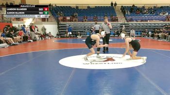 132 lbs Round 4: Semis & 3rd Wb - Landon Glander, Dawson County vs Aaron Ellison, Troup