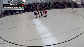 10 lbs Cons. Round 1 - Griffin Dehne, Weeping Water Wrestling Club vs Linkynn Molina Morse, Kearney MatCats Wrestling Club