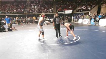 D 2 215 lbs Semifinal - Lucas Guidry, Teurlings Catholic vs Hayden Bell, North DeSoto