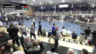 106 lbs 3rd Place Match - Marcos Moran, Toppenish vs Mason Emerson, Meridian