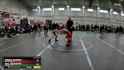 88 lbs Round 8 (10 Team) - Paul Regalbuto, NOVA WC vs Joshua Sanders, 84 Athletes