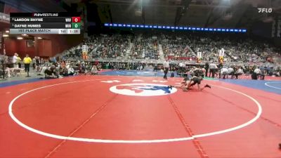 2A-126 lbs 1st Place Match - Dayne Humes, Moorcroft vs Landon Rhyne, Wind River