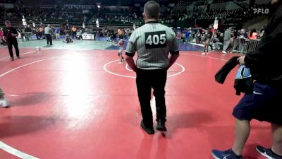 53 lbs Round Of 16 - Aidan Clemens, Iron Horse vs Myles Miller, Wrecking Crew Wrestling Academy